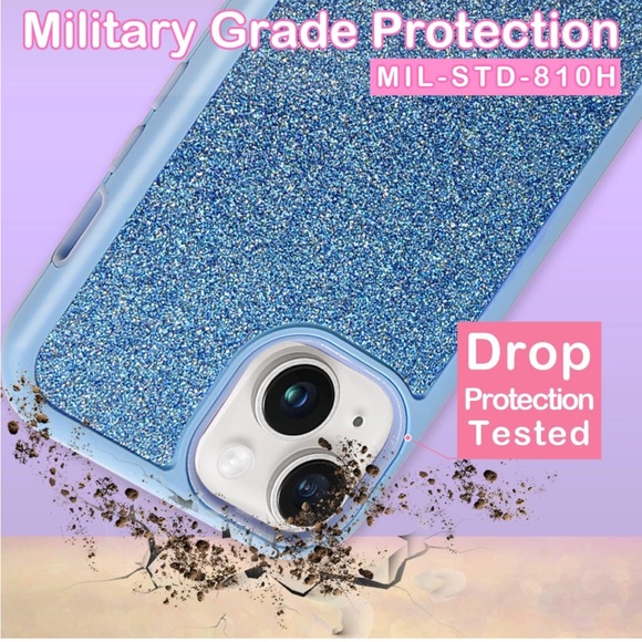 iPhone 14 Plus 6.7in Glitter Case - Picture 2 of 6